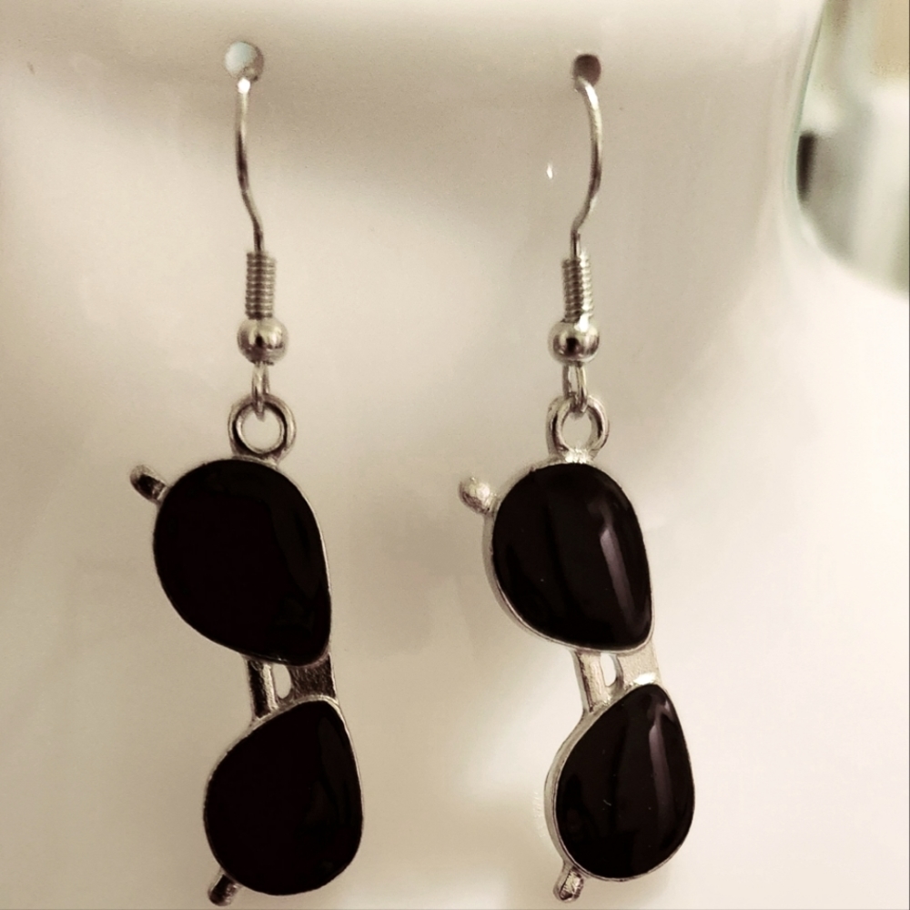 Sunglass Earrings Metal Aviator Earrings NWT
